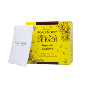 Pomander Chá Presença de Bach Resgate do Equilíbrio (10 Sachês)